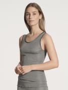 Calida Damen Top Ohne Arm Kvinde Platin Melé_ Tanktoppe Str S - Silke ...