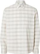 Selected Homme Slhrelaxcord Check Shirt LS Mand Sort Langærmede Skjort...