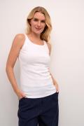 Kaffe Kacarna Tank Top Kvinde 110601 Tanktoppe Tight Fit Str L - hos M...