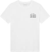 Les Deux Triple Tshirt Mand White/black Kortærmede T-shirts Str L - Bo...