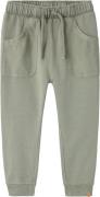 Lil' Atelier Nmmomads Nreg Sweat Pant LIL Str 92 - Seagrass Bukser Bom...