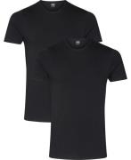 JBS JBS 2pack T-shirt O-neck Gots Mand Sort Kortærmede T-shirts Str L ...