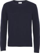 Colorful Standard Merino Wool Crew Kvinde Navy Blue Sweaters Str L Mer...