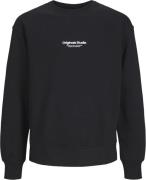 Jack & Jones Jorvesterbro Sweat Crew Neck Noos J Str 128 - Black/loose...