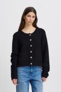 ICHI Ihbeccas CA Kvinde Black Cardigans Regular Fit Str L - hos Magasi...