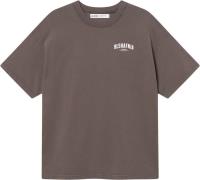 BLS Hafnia Backpass Tshirt Mand Vintage Brown Kortærmede T-shirts Str ...