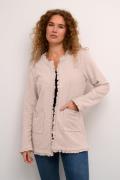 Cream Crmellie Cardigan Kvinde Rose Dust Blazere Str L - hos Magasin