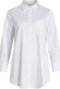 Object Objroxa L/S Long Shirt Noos Kvinde White Langærmede Skjorter St...