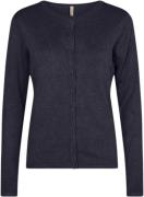 soyaconcept Scdollie 446 Kvinde Navy Cardigans Str L - Nylon hos Magas...