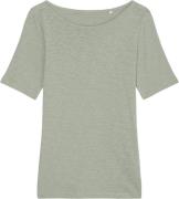 Marc O’Polo Tshirt, Short Sleeve, Boat Neck Kvinde Faded Mint Kortærme...