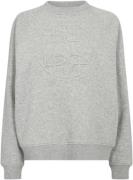 Levete room Lrnuka 11 Kvinde L9950 - Light Grey Melange Sweaters Str L...