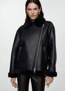 MANGO Jacket. - Adri Kvinde Black Overgangsjakker Str L - hos Magasin