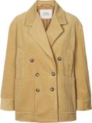 Rabens Saloner Corduroy Jacket Carmeline Kvinde Mustard Overgangsjakke...