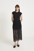 Stylein Barengo Skirt Kvinde Black Maxi Nederdele Str L - hos Magasin