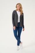 Kaffe Kafenia Astrid Cardigan Kvinde Black Oyster Cardigans Str L - ho...