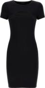 GUESS ES SS Lana Dress Kvinde Jet Black A996 Korte Kjoler Str L - hos ...