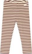 PETIT PIAO Legging Modal Striped Str 110 cm - Dark Cherry/dark Legging...