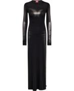 Diesel Danessa Dress Kvinde Black Maxi Kjoler Str L - hos Magasin