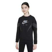 Nike Nike AIR BIG Kids' Girls' FR Str 128-137 / S - Black Sweatshirts ...