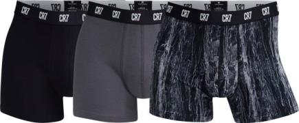 CR7 Basic w AOP, Trunk, 3pack - Boxershorts hos Magasin