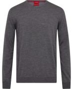 HUGO San Cedricm1 Kvinde Medium Grey Sweaters Str L - hos Magasin