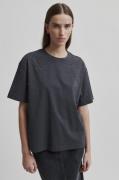 Second Female Glitta Sparkling Tee Kvinde Volcanic Ash Kortærmede T-sh...