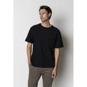 Clean Cut Copenhagen Rufus Tshirt Mand Black Kortærmede T-shirts Str L...