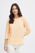 Fransa Frjosie TEE 2 Kvinde Apricot Wash Mix Langærmede T-shirts Regul...