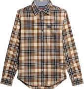 Superdry L/S Cotton Lumberjack Shirt Mand Portland Check White Langærm...