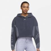 Nike Pro Therma Fit Adv Cropped Fleece Traeningshaettetroje L - Hættet...