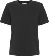 Gestuz Jorygz tee Noos Kvinde Black Kortærmede T-shirts Str L - hos Ma...