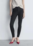 MANGO Anne Skinny Jeans High Rise Kvinde Black Bukser Str 44 - Denim h...