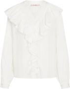 Rue de Femme Karma Blouse RdF Kvinde Offwhite Langærmede Bluser Str M ...