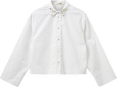 Sofie Schnoor Shirt Kvinde Brilliant White Langærmede Skjorter Str 40 ...