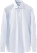 ETON Contemporary Fit Light Blue Solid Elevated Twill Shirt Mand Lyseb...