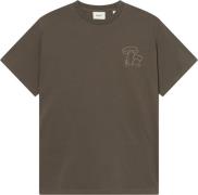 Forét Toad Tshirt Mand Cold Brown Kortærmede T-shirts Str L - hos Maga...