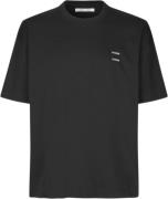 Samsøe Samsøe Joel Tshirt 11415 Mand Black Basic Kortærmede T-shirts S...