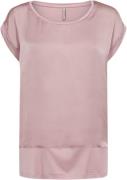 soyaconcept Scthilde 6 T-shirt Rosa Kvinde 4210 Rosa Kortærmede T-shir...