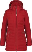 Luhta Jacket Kvinde Cranberry Overgangsjakker Str 40 - hos Magasin