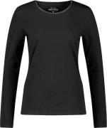 Gerry Weber Tshirt 1/2 Sleeve Kvinde Black Kortærmede T-shirts Str 36 ...