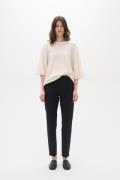 InWear Vanessaiw Pant Kvinde Black Bukser Med Smalle Ben Slim Fit Str ...