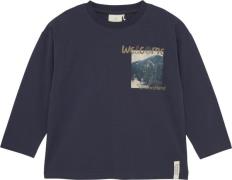 En Fant Tshirt LS Str 128 - Parisian Night Langærmede T-shirts hos Mag...