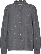 Lollys Laundry Riverll Shirt LS Kvinde Grey Langærmede Skjorter Str XL...