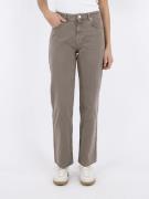 Neo Noir Simona D Pants Kvinde Dusty Brown Straight Jeans Str 40 - Den...