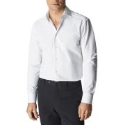 ETON White Fourway Stretch Shirt - Slim Fit Mand Hvid Langærmede Skjor...