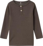 Name It Nmmkab LS Slim TOP Str 92 - Bracken Langærmede T-shirts hos Ma...