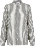 Lollys Laundry Linall Shirt LS Kvinde Stripe Langærmede Skjorter Str L...