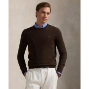 Polo Ralph Lauren 2/30 Merino WL Rwslsl-plo Mand Cacao Brown Heather S...