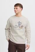 !Solid Sdmulder Mand Oatmeal Sweatshirts Regular Fit Str L - hos Magas...