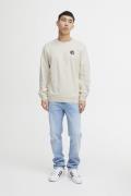 Blend Sweatshirt Mand Cloud Cream Sweatshirts Str L - hos Magasin